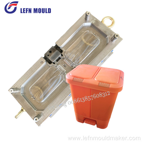 40Litre pedal trashbin Mould Plastic injection dustbins